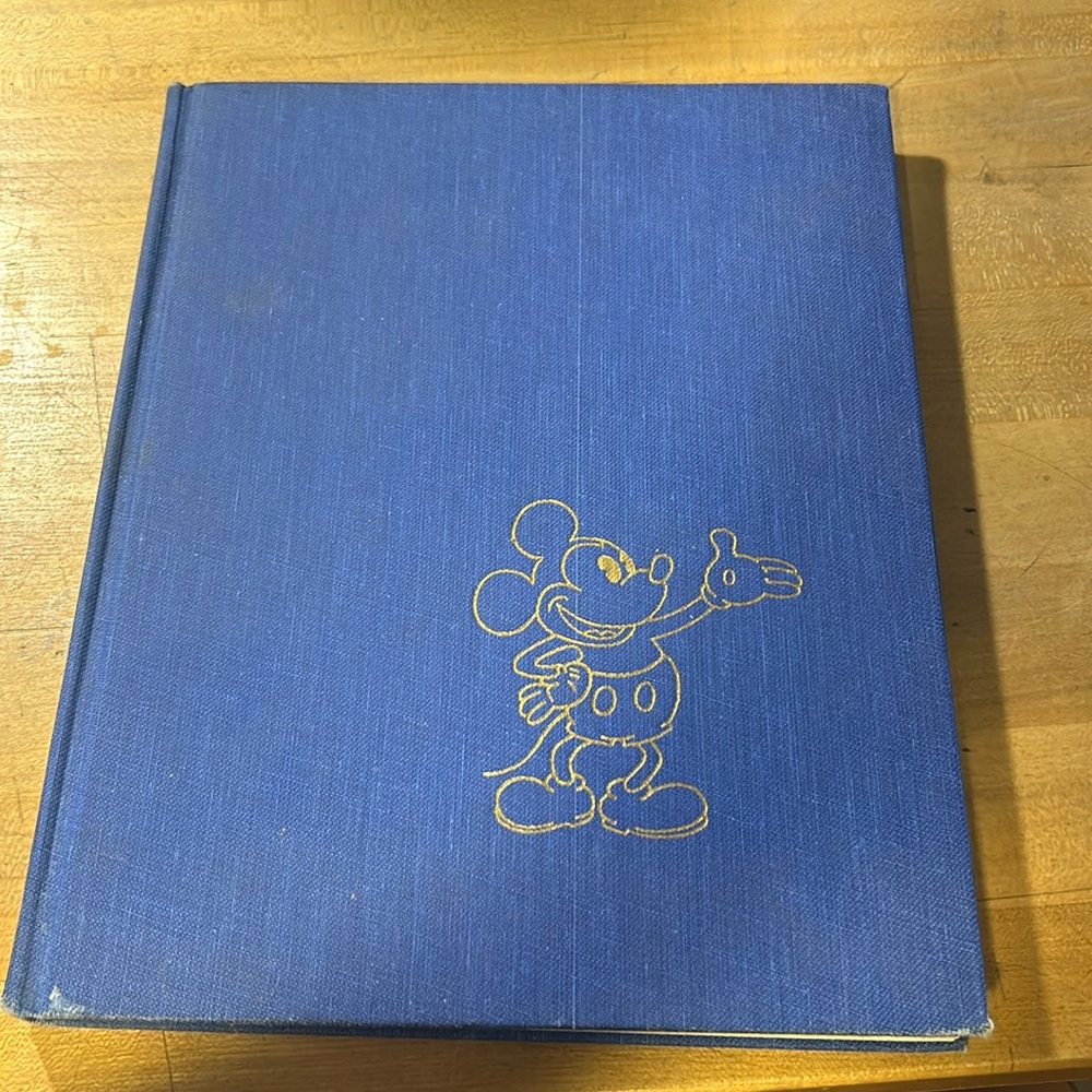 The Art Of Walt Disney 1975 1st Edition HC Illustrated Christopher Finch HBS